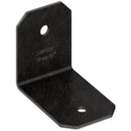 Simpson Strong-Tie APVA21 Outdoor Accents® Avant Collection™ ZMAX®, Black Powder-Coated 90° Angle for 2X, 90-Pack