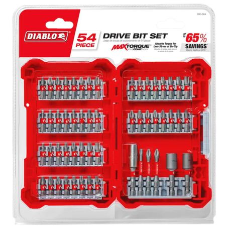 Diablo Screwdriving Set 54 pack