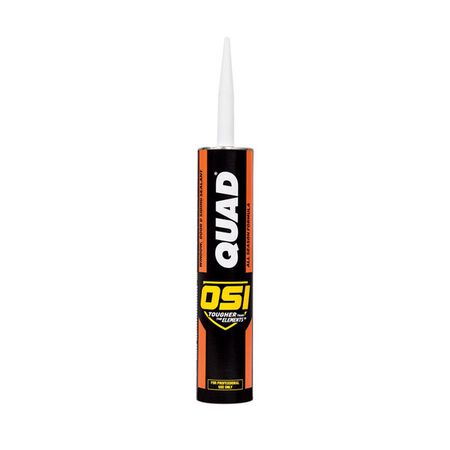 OSI Quad Bronze Elastomeric Polymers Door/Siding/ Window Sealant 10 oz