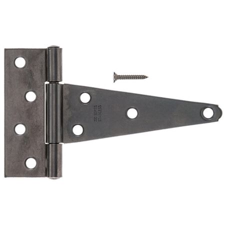 Ace 6 in. L Stainless Steel Heavy Duty T Hinge 1 pk