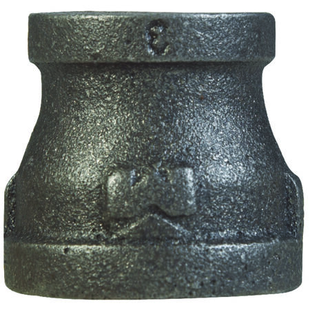 STZ Industries 1/2 in. FIP each X 3/8 in. D FIP Black Malleable Iron Reducing Coupling