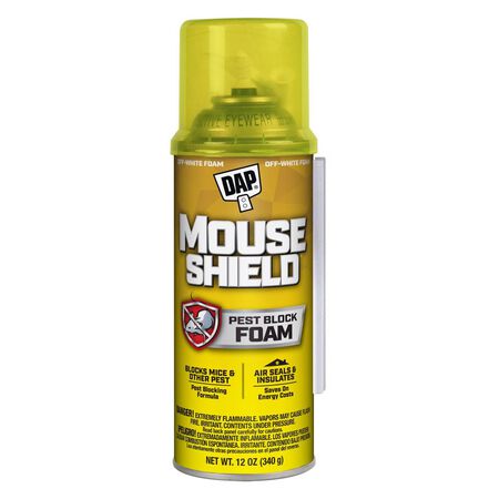 Touch 'n Foam Mouse Shield Off White Polyurethane Foam Foam Sealant 12 oz