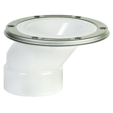 Sioux Chief FullFlush PVC Offset Closet Flange N/A in.