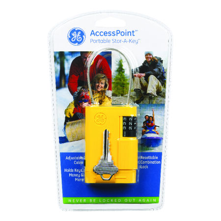 Kidde AccessPoint Yellow Plastic/Steel Key Storage