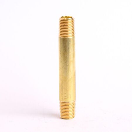 ATC 1/8 in. MPT 1/8 in. D MPT Yellow Brass Nipple 2-1/2 in. L