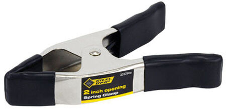 Steel Grip 2 in. W x 6 in. L Vinyl Spring Clamp