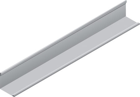 Wall Angle White 12'