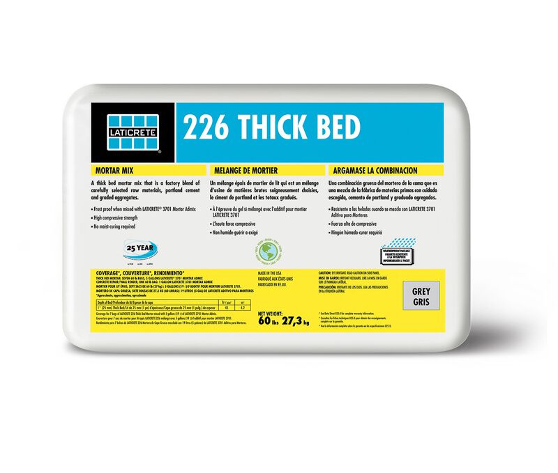 Mortar Thick Bed 226 Stine Home + Yard The Family You Can Build Around™