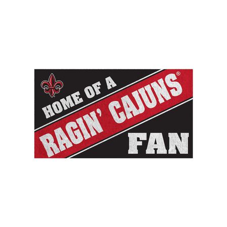 Evergreen Louisiana at Lafayette University, PVC Mat COLOR, Home of a Fan