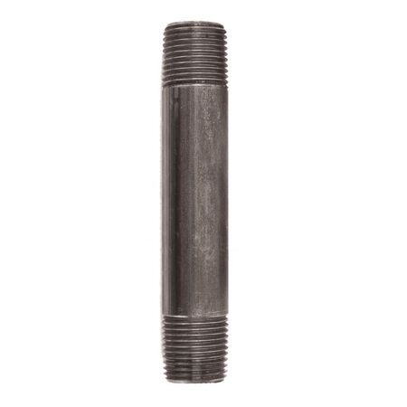 STZ Industries 1/2 in. MIP each X 1/2 in. D MIP Black Steel 4-1/2 in. L Nipple