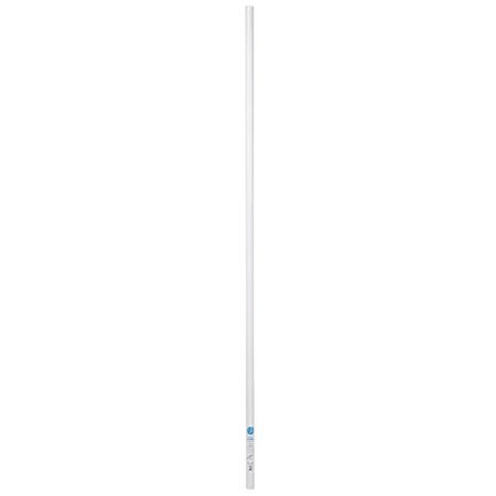 John Sterling Closet Pro 6 ft. L X 1-1/4 in. D Powder Coated Steel Closet Rod
