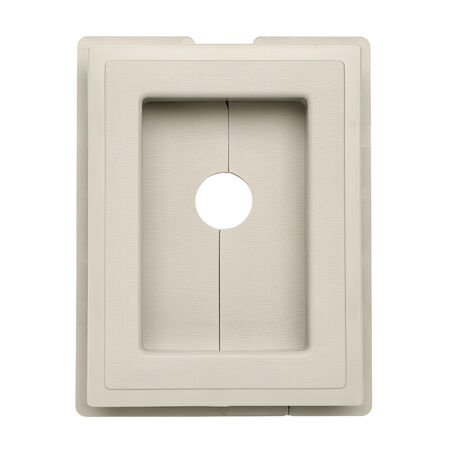 Vinyl Almond J-Block Recessed