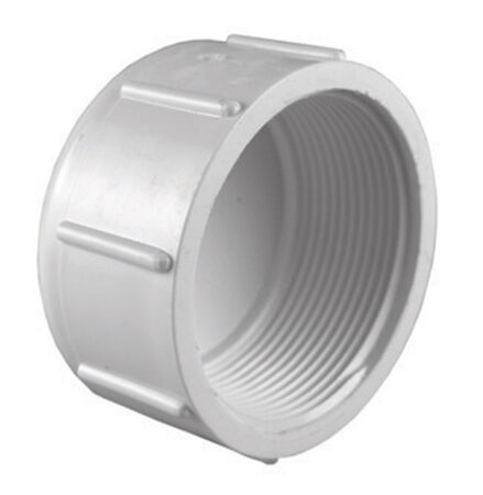 Charlotte Pipe Schedule 40 1/2 in. FPT X 1/2 in. D FPT PVC Cap 1 pk