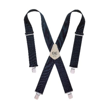 CLC 4 in. L X 2 in. W Nylon Suspenders Blue 1 pair