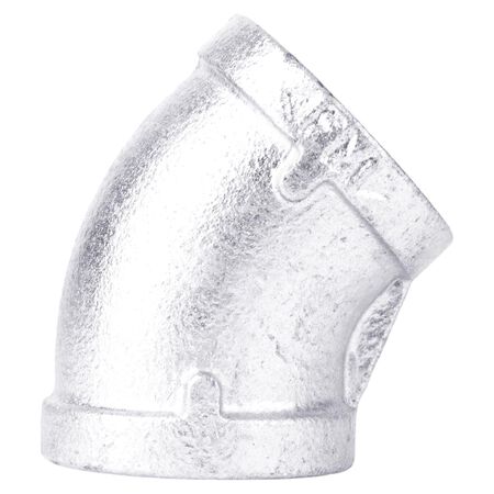 STZ Industries 1-1/4 in. FIP each X 1-1/4 in. D FIP Galvanized Malleable Iron 45 Degree Elbow
