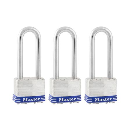 Master Lock 4-11/16 in. H X 1-3/4 in. W Laminated Steel Double Locking Exterior Padlock