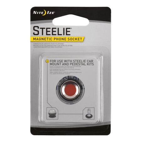 Nite Ize Steelie Silver Magnet Phone Socket For All Mobile Devices