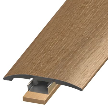 Versatrim Slim Trim 3-in-1 Floor Molding Brushed Oak