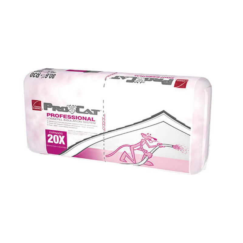 procat insulation one bag covers 80 6 sq ft r30