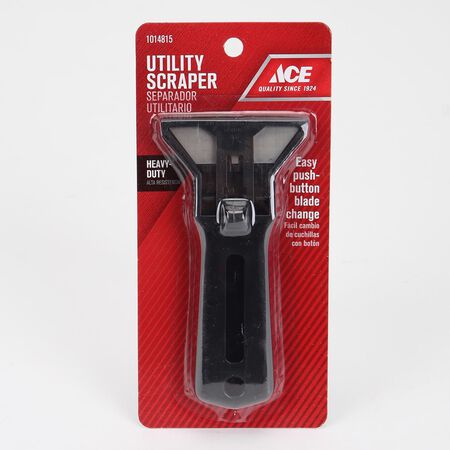 Ace 1 in. W Steel Retractable Utility Scraper