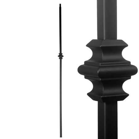 Iron Baluster 1/2" Single Knuckl