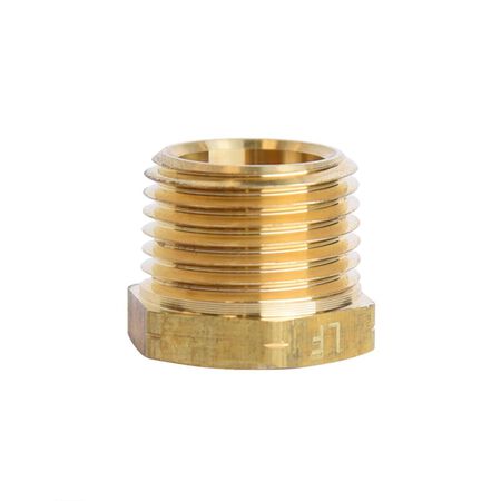 ATC 1/2 in. MPT 3/8 in. D FPT Brass Hex Bushing