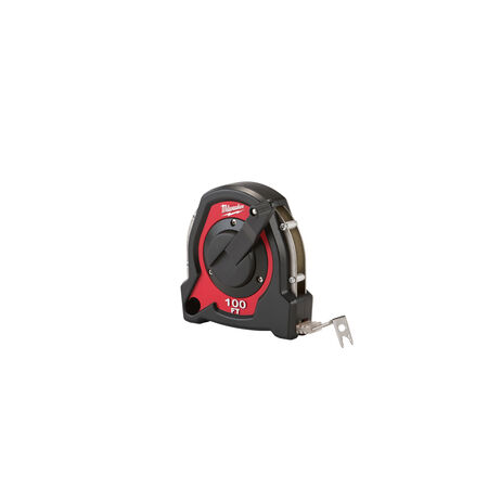 Milwaukee 100 ft. L X 1.5 in. W Closed Reel Long Tape Measure 1 pk