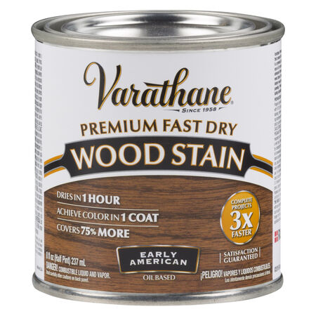 Varathane Premium Early American Oil-Based Fast Dry Wood Stain 0.5 pt