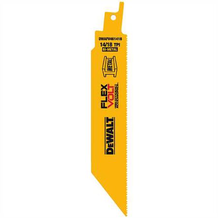 DEWALT 6" 14/18TPI Metal Recip Blade 5PK