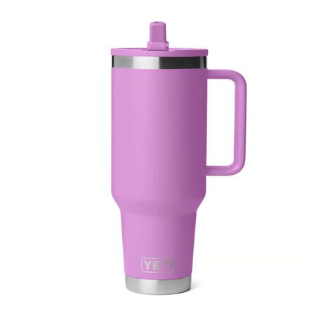 YETI Rambler 40 oz. Desert Bloom BPA Free Travel Straw Mug
