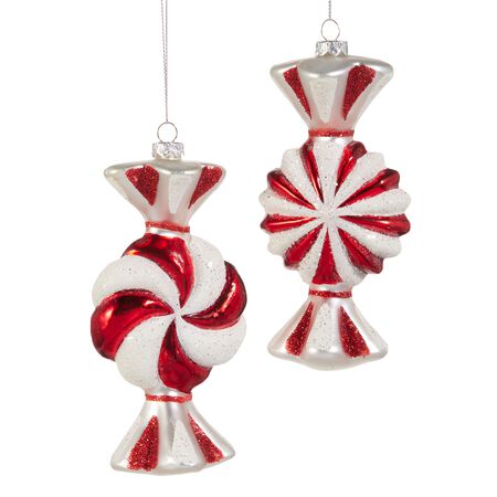 Raz Imports 5.5 in. Peppermint Candy Ornament