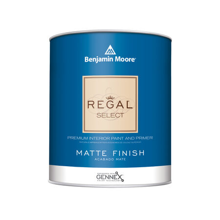 Benjamin Moore Regal Select Matte Base 3 Paint and Primer Interior 1 qt
