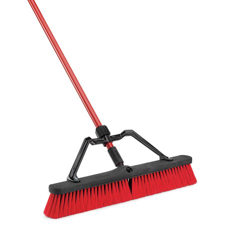 Libman High Power Polyethylene Terephthalate 24 in. Multi-Surface Push Broom