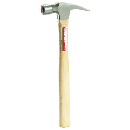 Ace 22 oz Milled Face Framing Hammer Hickory Handle