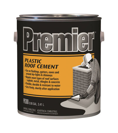 Premier Asphalt Plastic Roof Cement .90 gal. Black