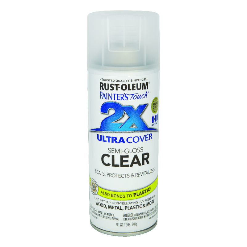 RustOleum Painter's Touch 2X Ultra Cover SemiGloss Clear Paint