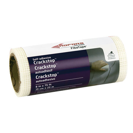 Saint-Gobain ADFORS FibaTape 75 ft. L X 6 in. W Fiberglass Mesh White Self Adhesive Wall Repair Fabr