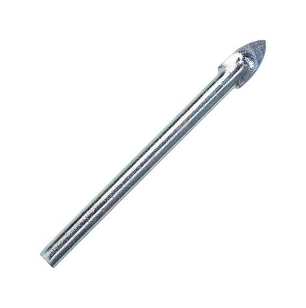 Vermont American Carbide Tipped 1/4 in. Dia. x 2-1/4 in. L Glass And Tile Drill Bit 1 pc.