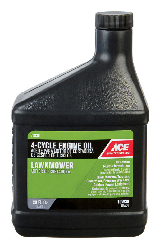 Ace SAE 10W30 4 Cycle Engine Lawnmower Oil 20 oz. Stine Home + Yard