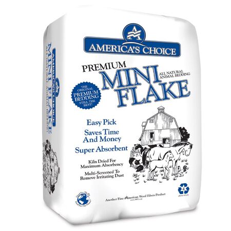 America's Choice Mini Flake 3.5 cu ft Wood Animal Bedding