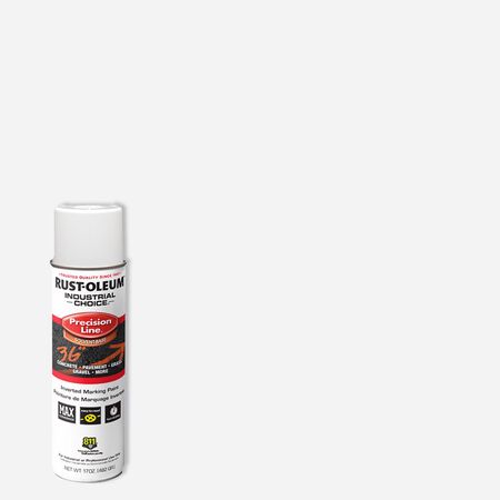 Rust-Oleum Industrial Choice White Inverted Marking Paint 17 oz