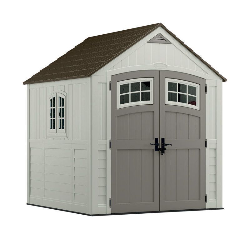 Suncast Cascade Storage Shed 8 Ft 6 1 2 In H X 7 Ft W X 7 Ft D