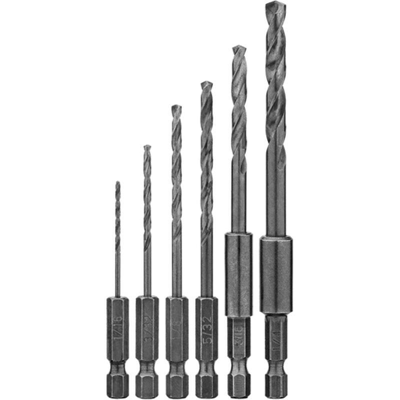 6 Pc. Hex Shank Drill Bit Set Stine Home + Yard The Family You Can