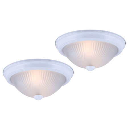 Canarm Ceiling 1 Light 11" White 2Pk