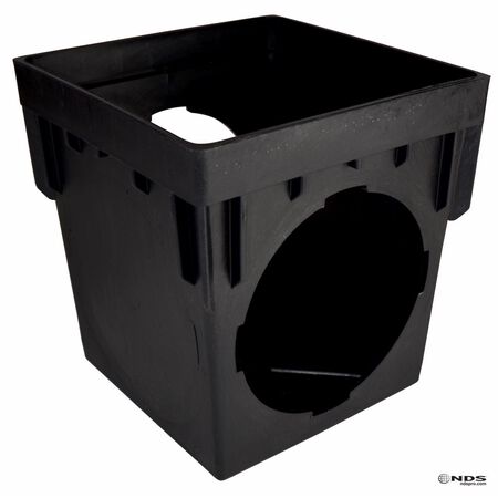 NDS 9.5 in. W X 10 in. D Square Catch Basin