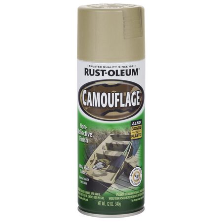 Rust-Oleum Specialty Ultra Flat Sand Camouflage Spray Paint 12 oz