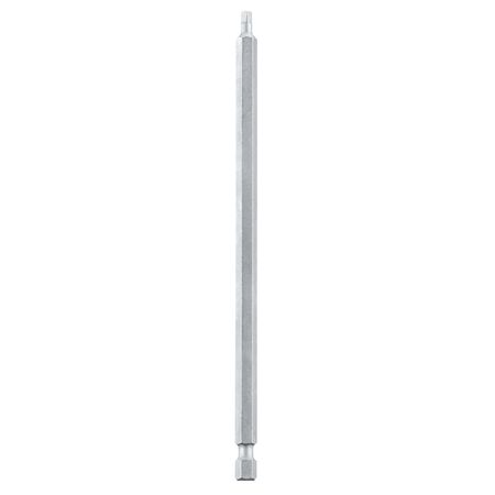 DeWalt Square Recess #3 X 6 in. L Screwdriver Bit Heat-Treated Steel 1 pc