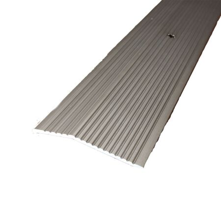 M-D 0.29 in. H X 36 in. L Pewter Silver Aluminum Carpet Trim