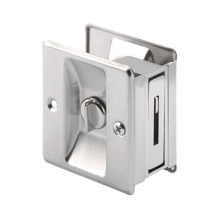 Ace 2.5 in. L Satin Nickel Silver Brass Pocket Door Pull