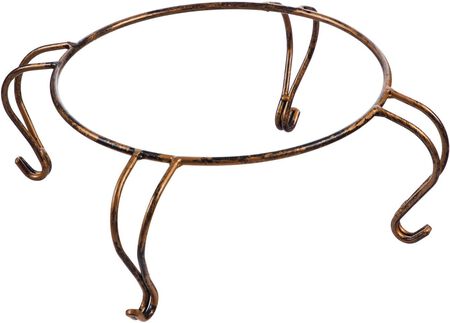 Scroll Tabletop Pedestal Black